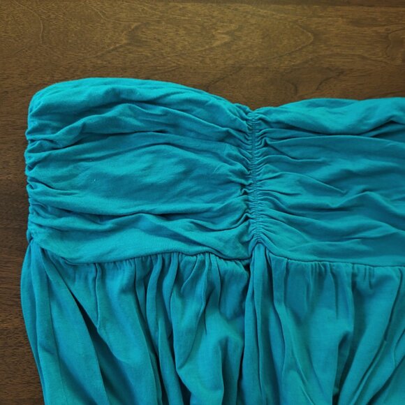 Strapless short dress - Picture 3 of 4